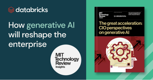 MIT Technology Review: CIO Perspectives on Generative AI eBook